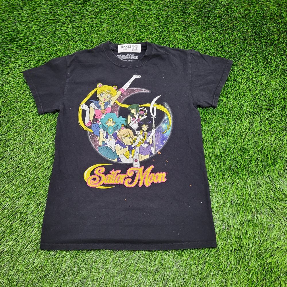 Sailor-Moon Shirt Womens Small 17x24 Manga-Series Black